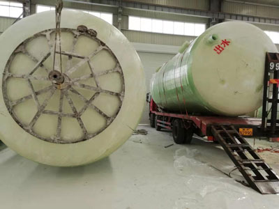 玻璃鋼化糞池運輸