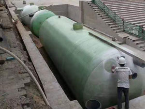 玻璃鋼化糞池施工