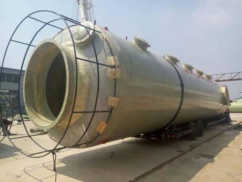 玻璃鋼脫硫塔特點