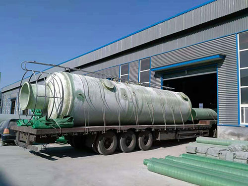 玻璃鋼脫硫塔內部結構